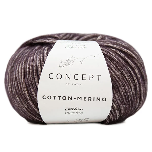 Katia Cotton-Merino 134 Aubergine
