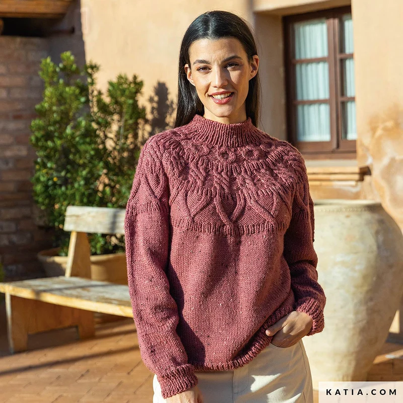 Katia Merino Tweed 308 Dunkelgrau