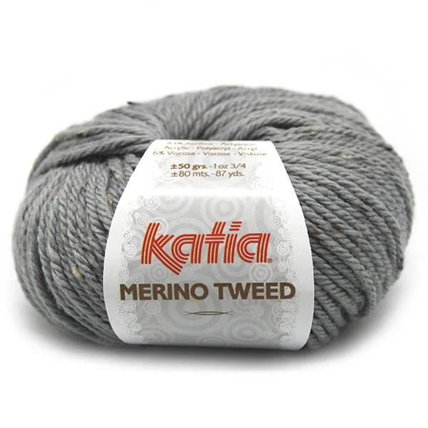 Katia Merino Tweed 307 Hellgrau
