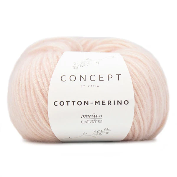 Katia Cotton-Merino 103 Sehr helles Rosa