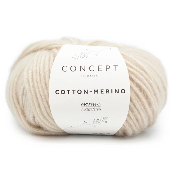 Katia Cotton-Merino 101 Hellbeige
