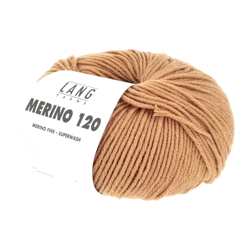 Lang Yarns Merino 120 0511 Cognac