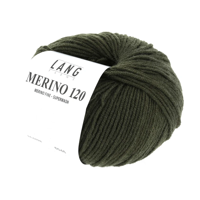 Lang Yarns Merino 120 0498 Bleigrün