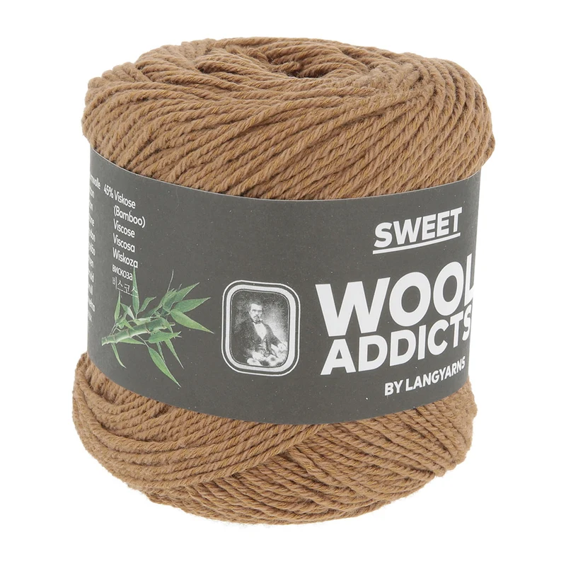Lang Yarns Wooladdicts Sweet 0096 Braun