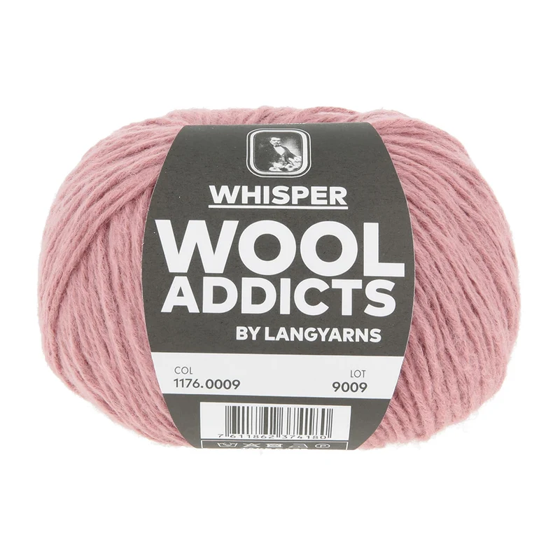Lang Yarns Whisper 0009 Hellrosa