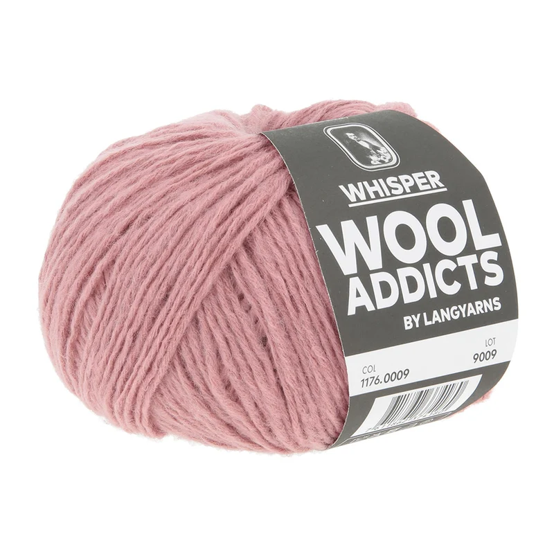 Lang Yarns Whisper 0009 Hellrosa