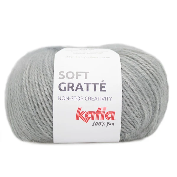 Katia Soft Gratte 064 Perle Hellgrau