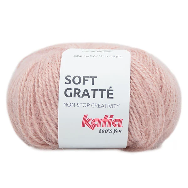 Katia Soft Gratte 068 Mittelrosa