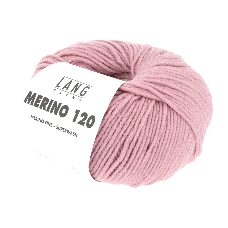 Lang Yarns Merino 120 0219 Rosa