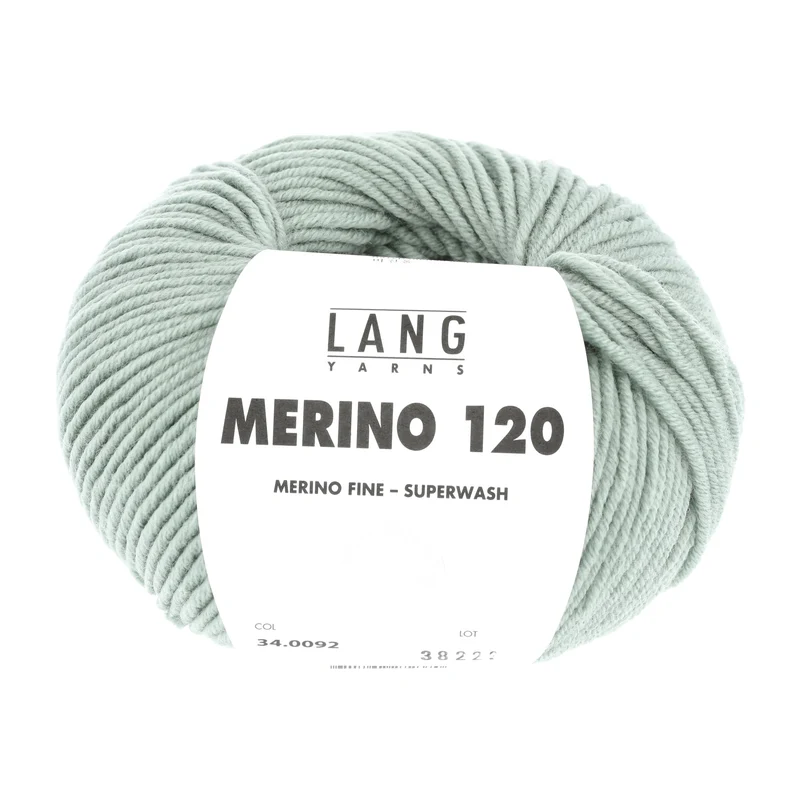Lang Yarns Merino 120 0092 Hellgrau