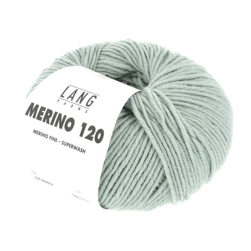 Lang Yarns Merino 120 0092 Hellgrau