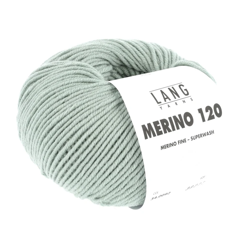 Lang Yarns Merino 120 0092 Hellgrau