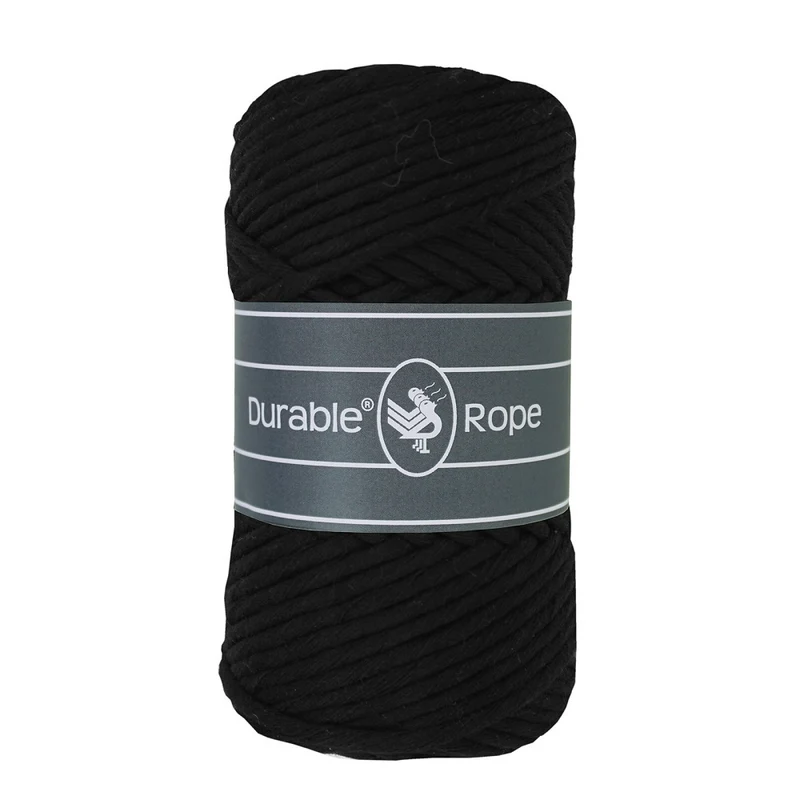 Durable Seil 325 Schwarz 75 m x 4 mm