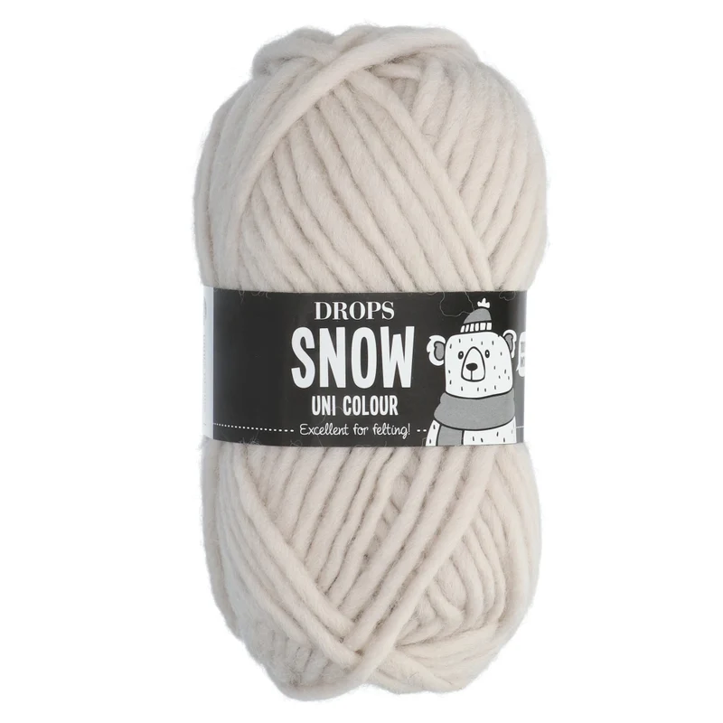 DROPS Snow Uni Colour 088 Kalk