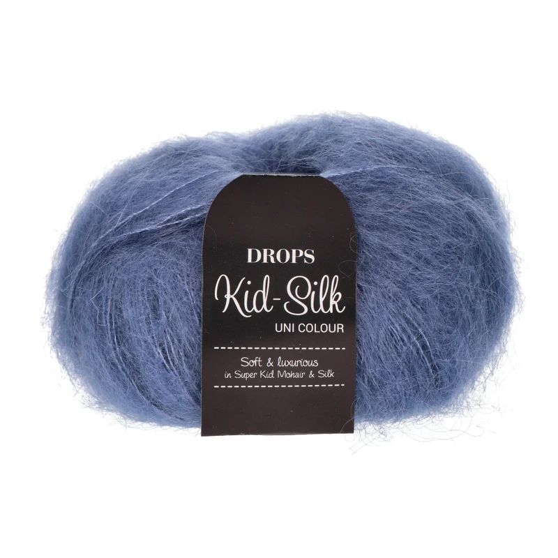 DROPS Kid-Silk Uni Colour 039 Sturmblau