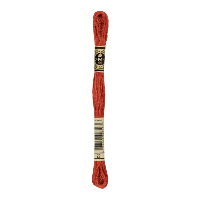 DMC 117MC Mouliné Spécial Stickgarn 8 m 22