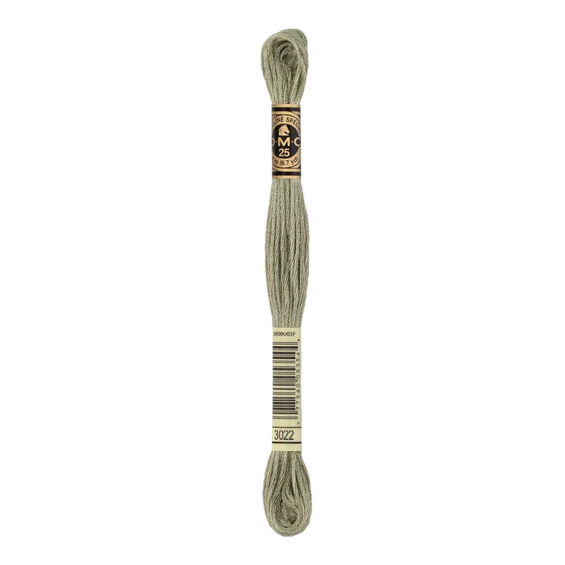 DMC 117MC Mouliné Spécial Stickgarn 8 m 3022