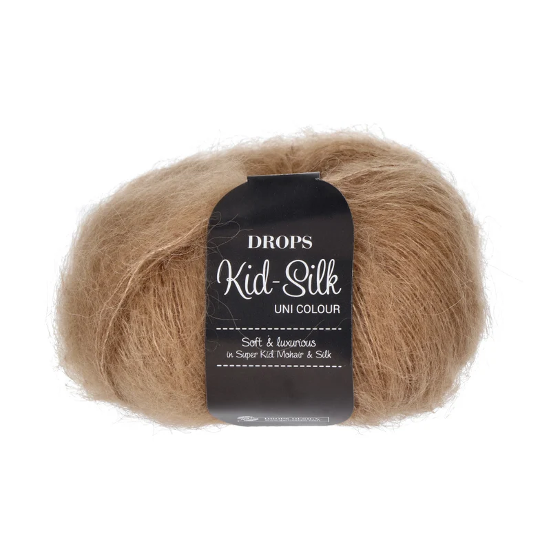 DROPS Kid-Silk Uni Colour 042 Mandel