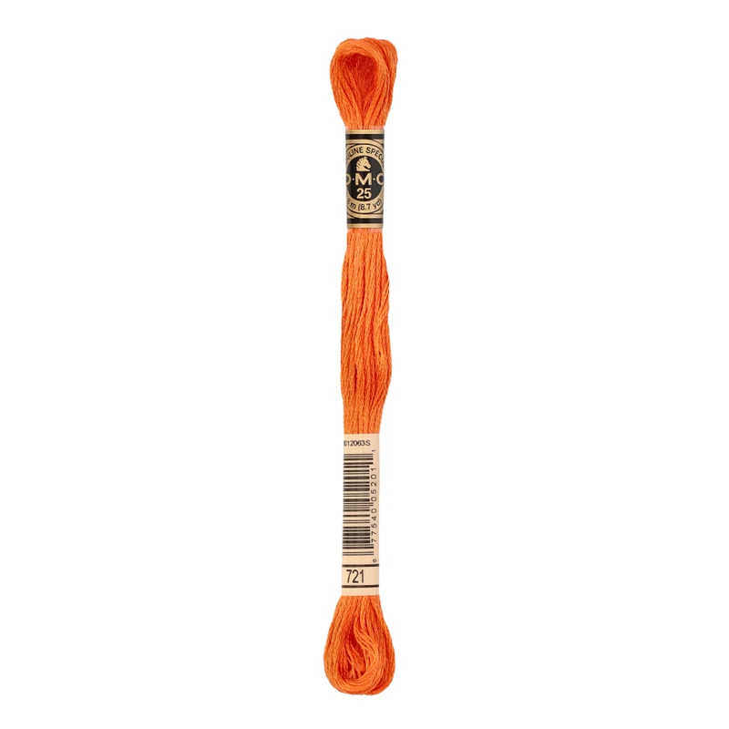 DMC 117MC Mouliné Spécial Stickgarn 8 m 721