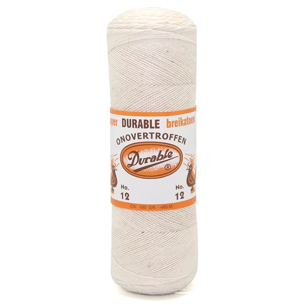 Durable Strickgarn Nr. 12 87 Naturweiß