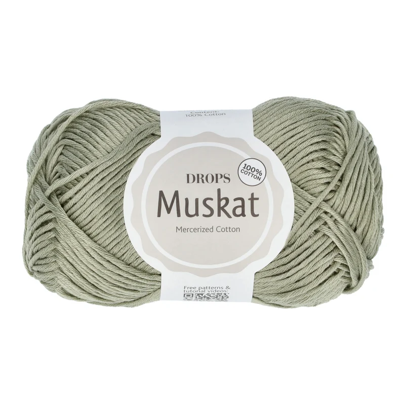 DROPS Muskat Uni Colour 88 Pistazie