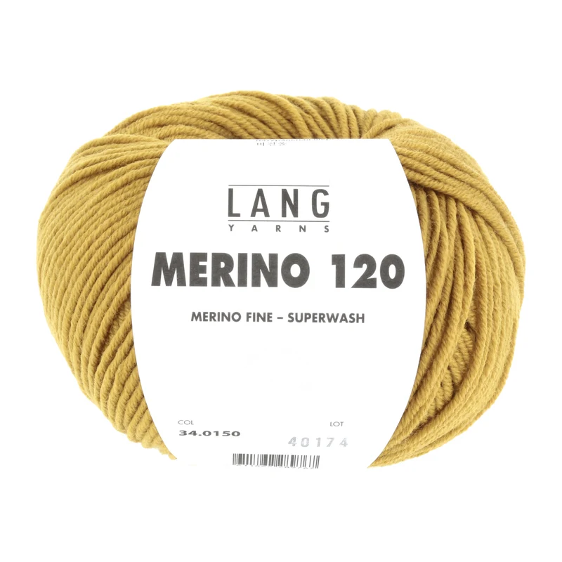 Lang Yarns Merino 120 0150 Messing