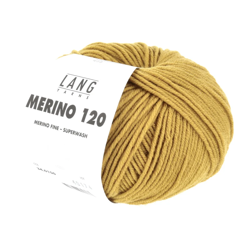 Lang Yarns Merino 120 0150 Messing