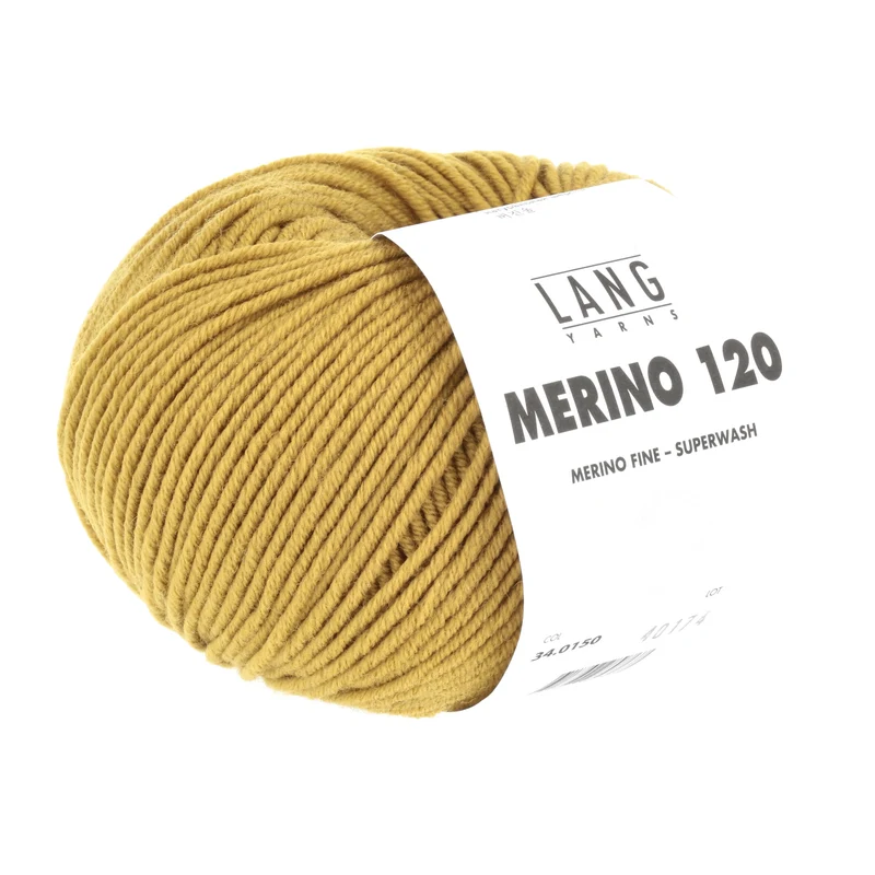 Lang Yarns Merino 120 0150 Messing