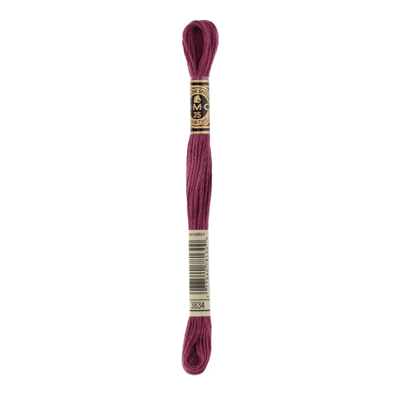 DMC 117MC Mouliné Spécial Stickgarn 8 m 3834