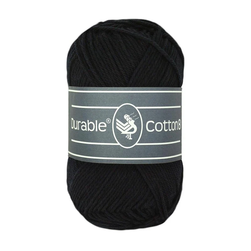 Durable Baumwolle 8 325 Schwarz