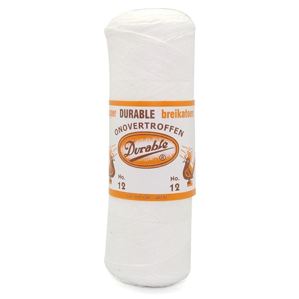 Durable Strickgarn Nr. 12 09 Weiß