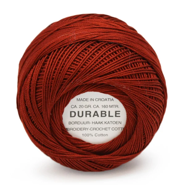 Durable Stick- und Häkelbaumwolle 1046 Weinrot