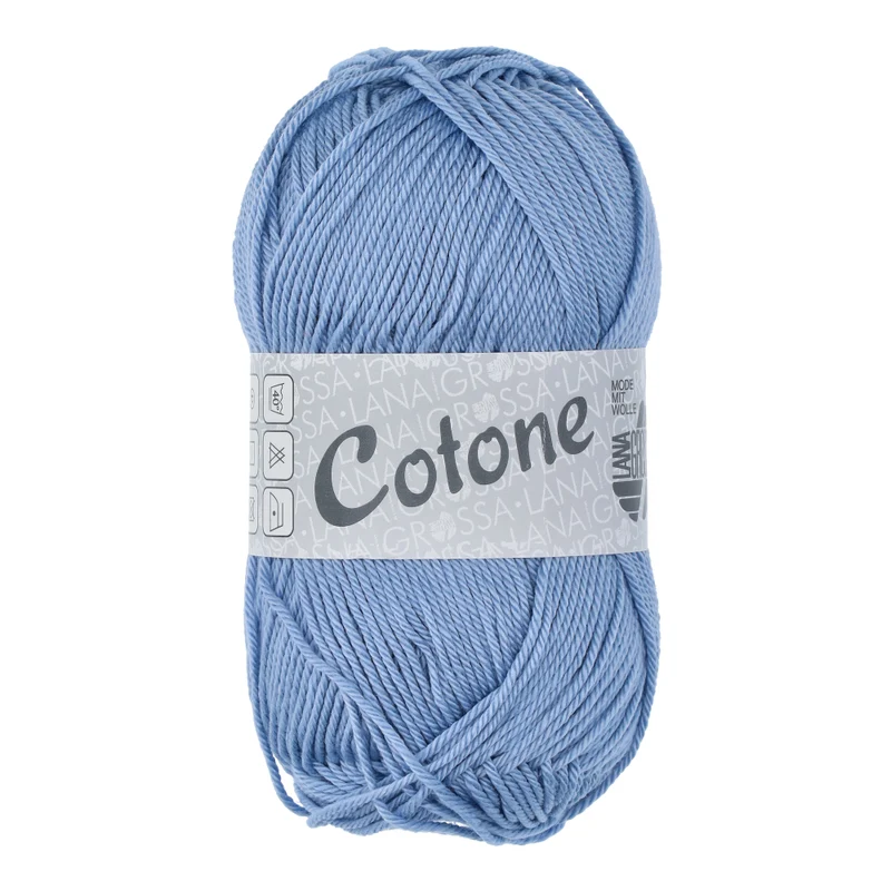 Lana Grossa Cotone 033 Hellblau