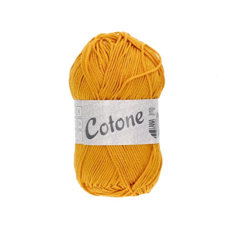 Lana Grossa Cotone 038 Goldgelb