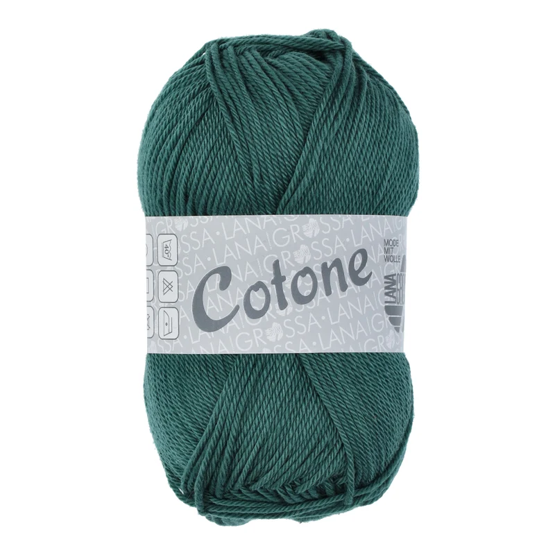 Lana Grossa Cotone 079 Blau-Grün