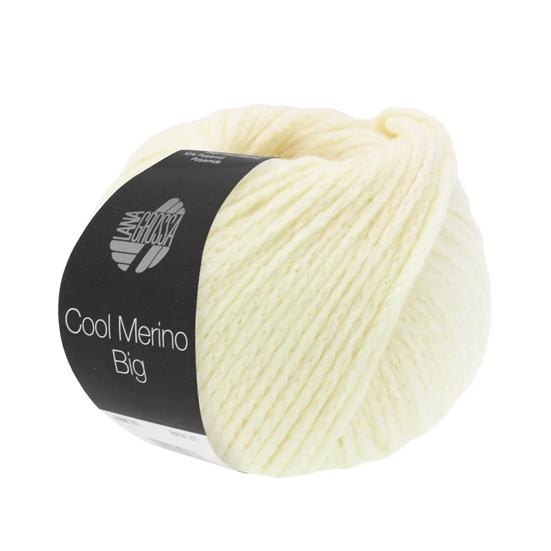 Lana Grossa Cool Merino Big 201 Rohweiß
