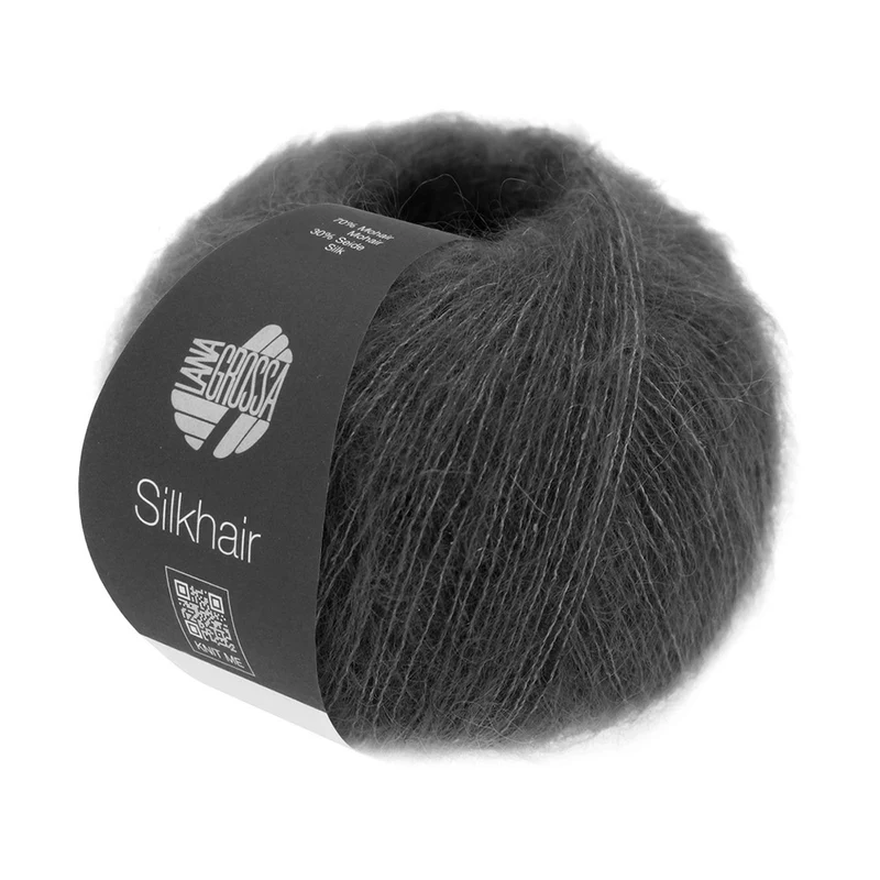 Lana Grossa Silkhair 183 Anthrazit