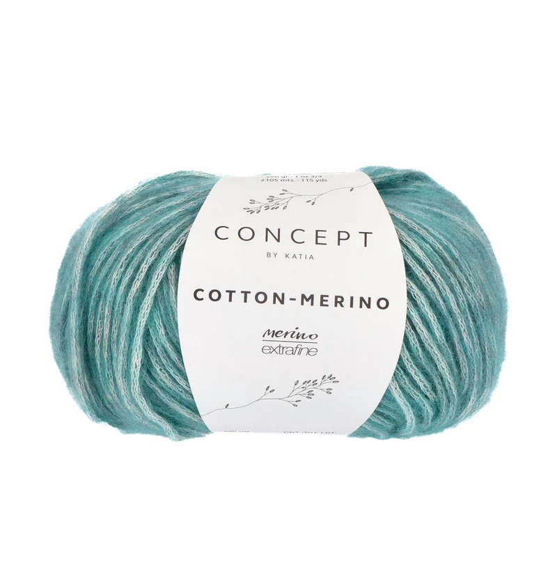 Katia Cotton-Merino 140 Smaragdgrün