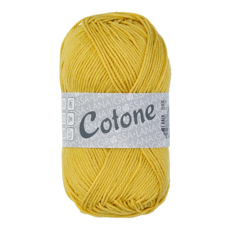 Lana Grossa Cotone 094 Narzissengelb