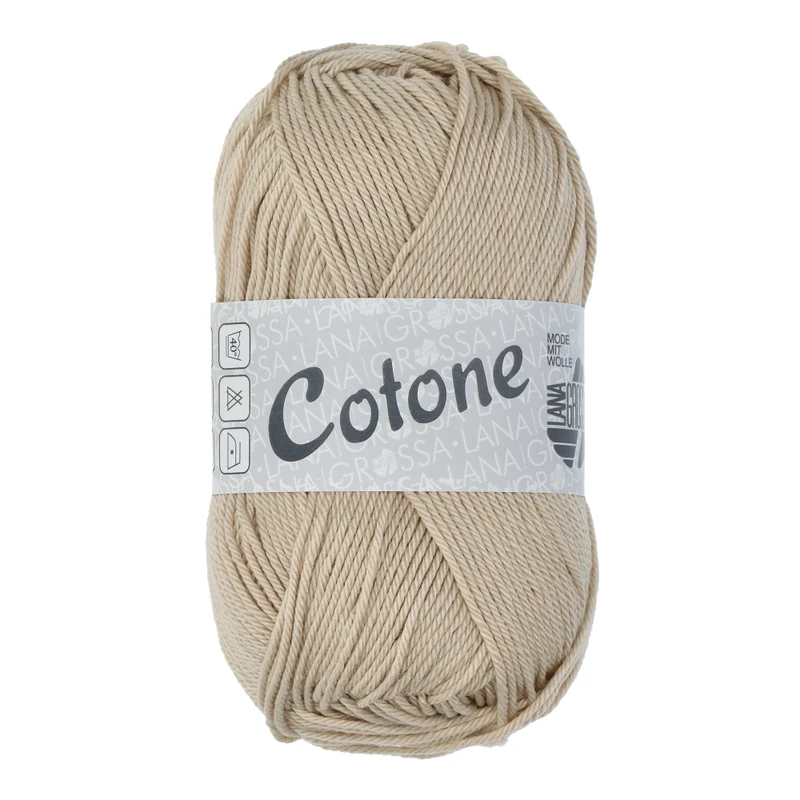 Lana Grossa Cotone 115 Hellbeige