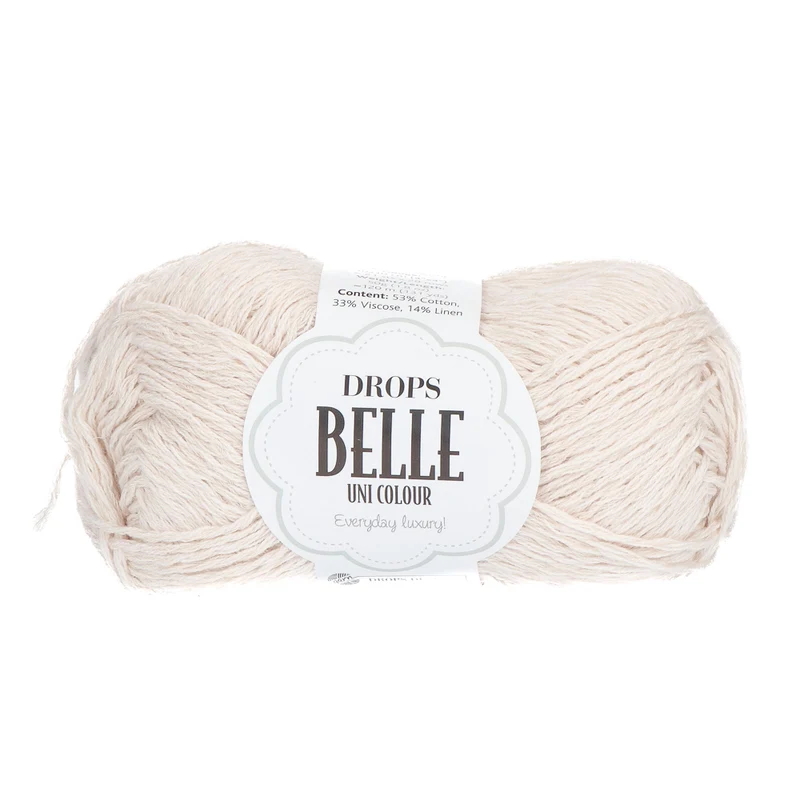 DROPS Belle Uni Colour 26 Perle
