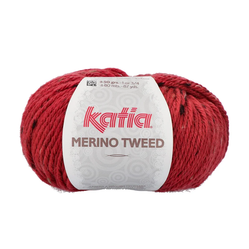 Katia Merino Tweed 315 Himbeere