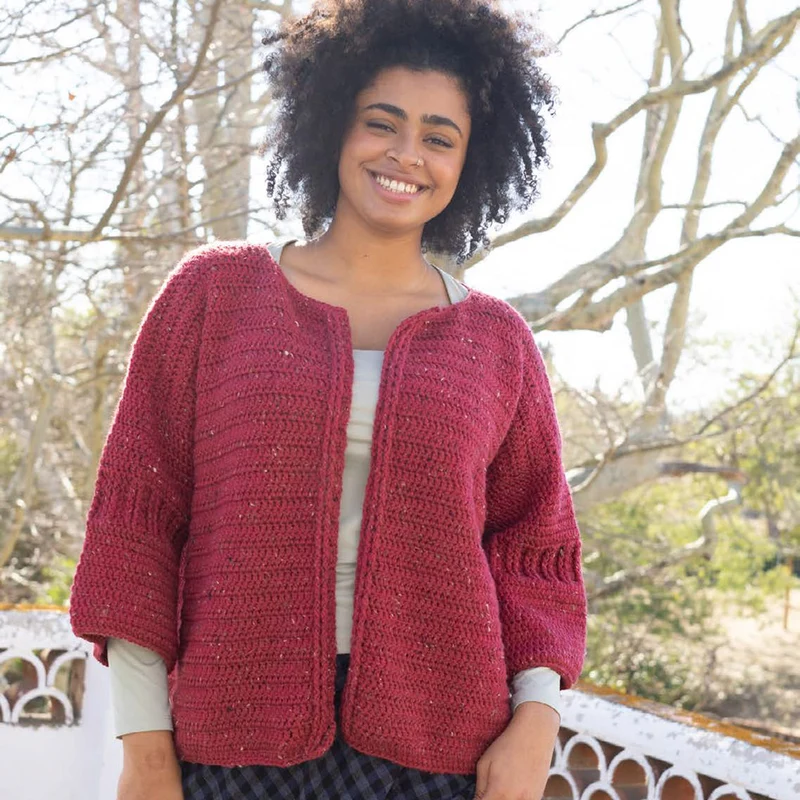 Katia Merino Tweed 315 Himbeere