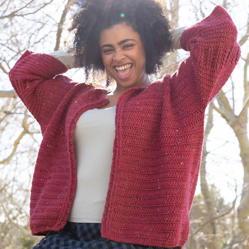 Katia Merino Tweed 315 Himbeere