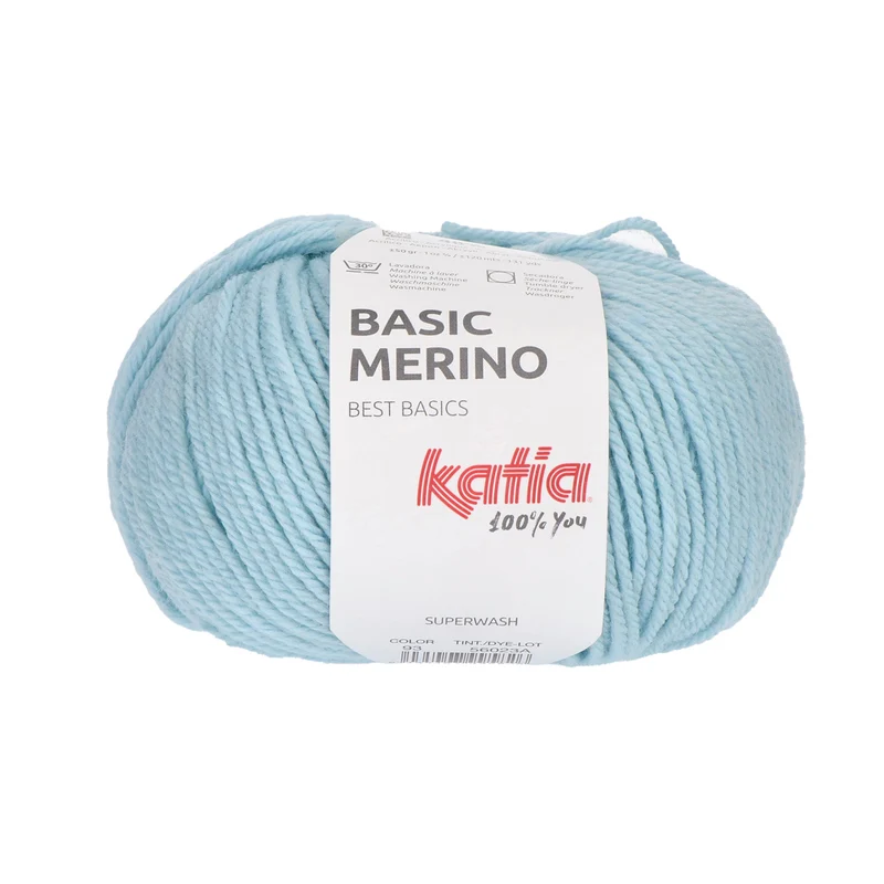 Katia Basic Merino 093 Himmelblau