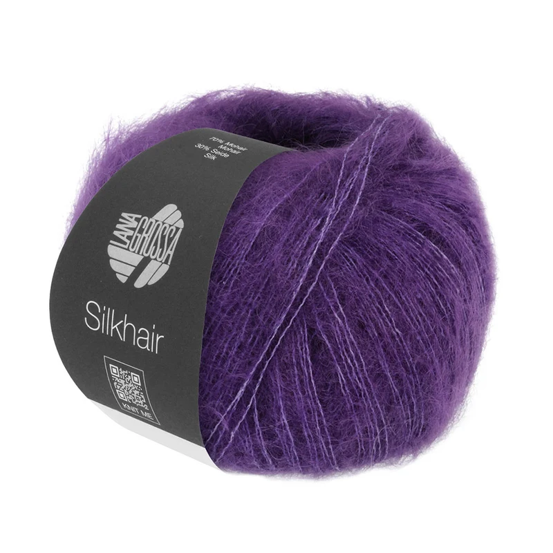 Lana Grossa Silkhair 193 Dunkelviolett