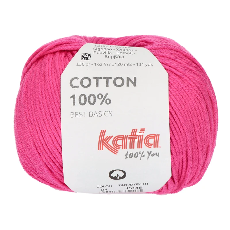 Katia Cotton 100 % 024 Fuchsia