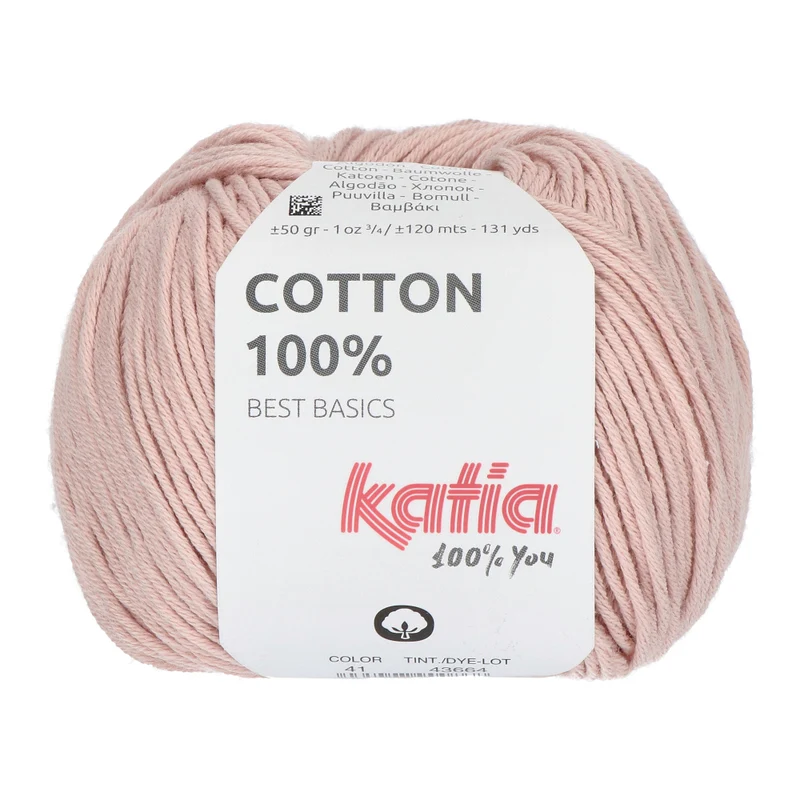 Katia Cotton 100 % 041 Hellrosa