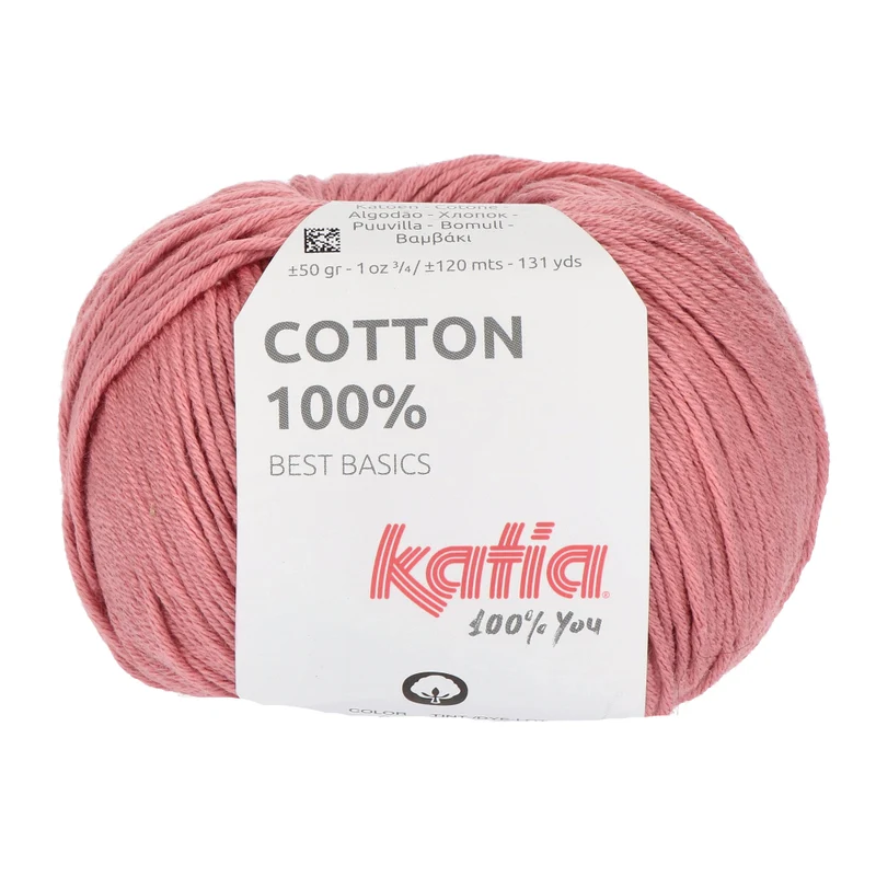 Katia Cotton 100 % 050 Dunkelrosa