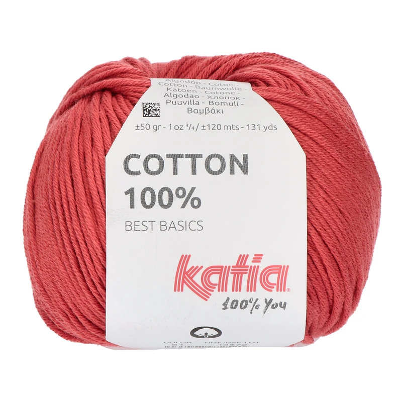 Katia Cotton 100 % 064 Rostbraun